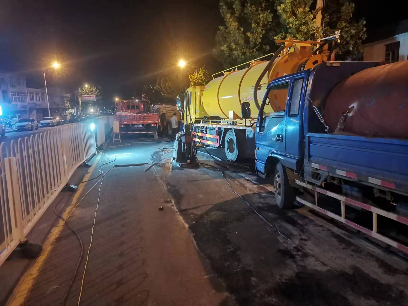 通河路面压密注浆